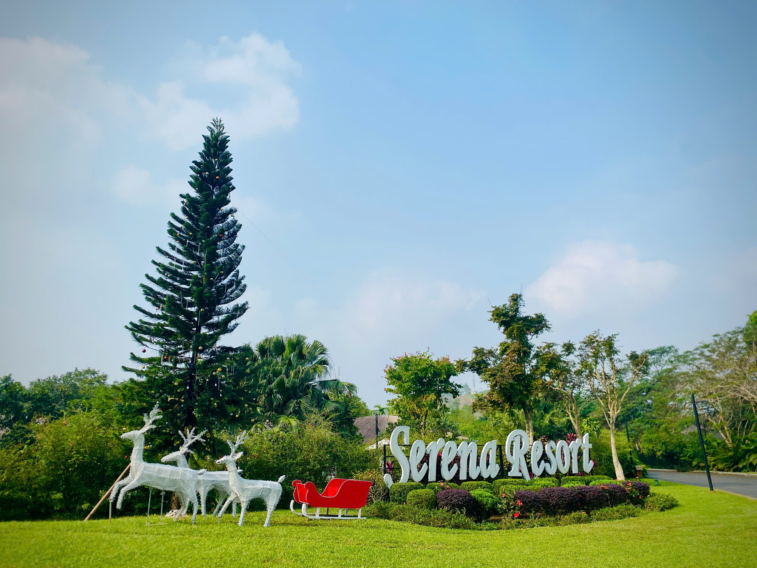 Serena Resort Kim Bôi là sự lựa chọn lý tưởng cho kỳ nghỉ Giáng sinh.