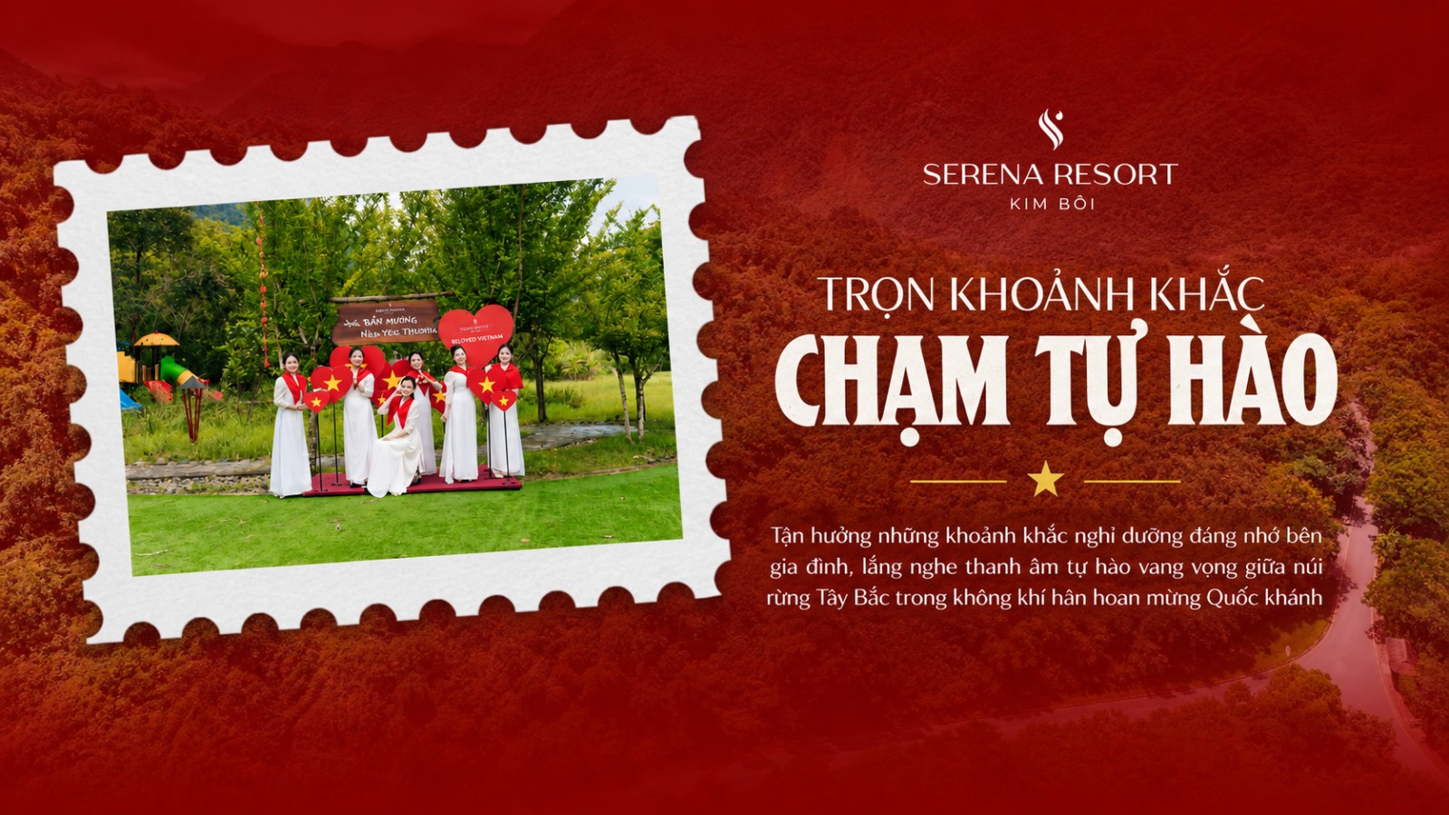 LỊCH SỰ KIỆN MỪNG LỄ QUỐC KHÁNH TẠI SERENA RESORT